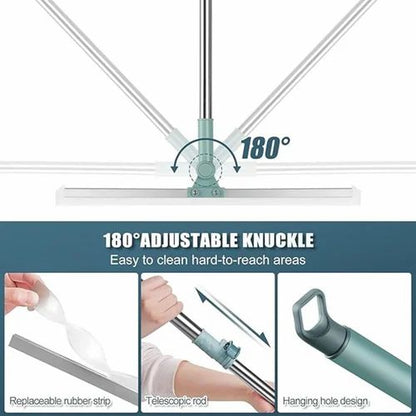Cleaning Accessories - Extendable Telescopic Floor Wiper Squeegees