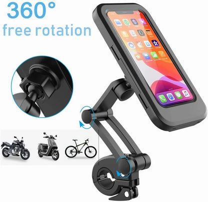 Bike Mobile Holder Waterproof Cell Phone Bike Mobile Holder