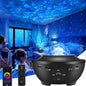 Galaxy Star Projector Night Lamp For Bedroom With Remote Control & Bluetooth Music Speaker