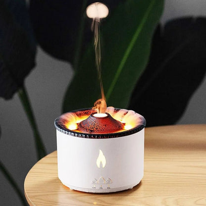 Ultrasonic volcano flame Humidifier