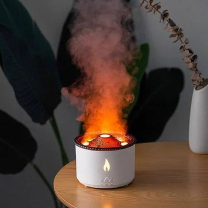 Ultrasonic volcano flame Humidifier