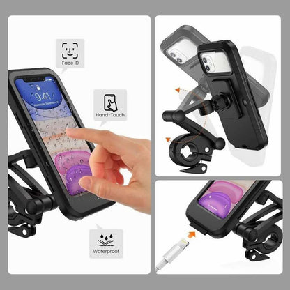 Bike Mobile Holder Waterproof Cell Phone Bike Mobile Holder